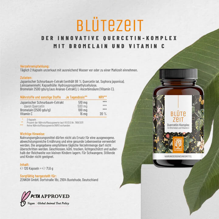 Doplnek stravy Naturtreu BluteZeit